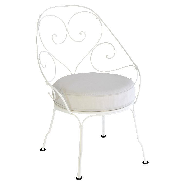 1900 Collection Cabriolet Armchair - Off White Cushions