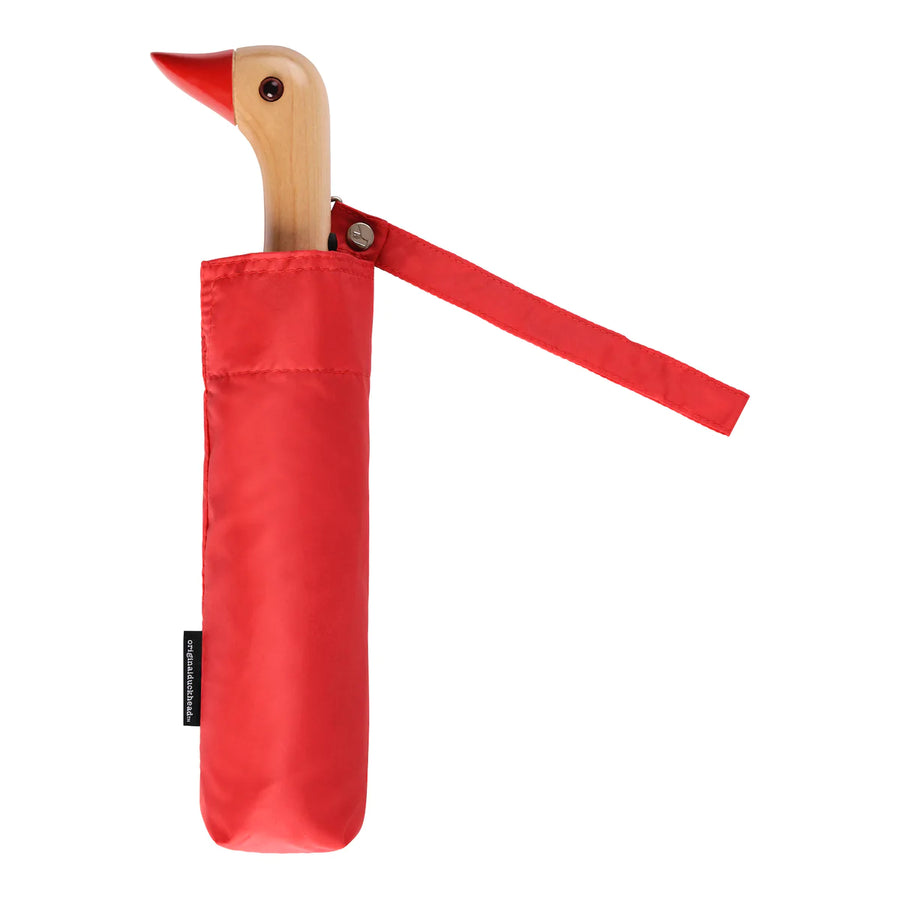 Original Duckhead Compact Umbrella Red
