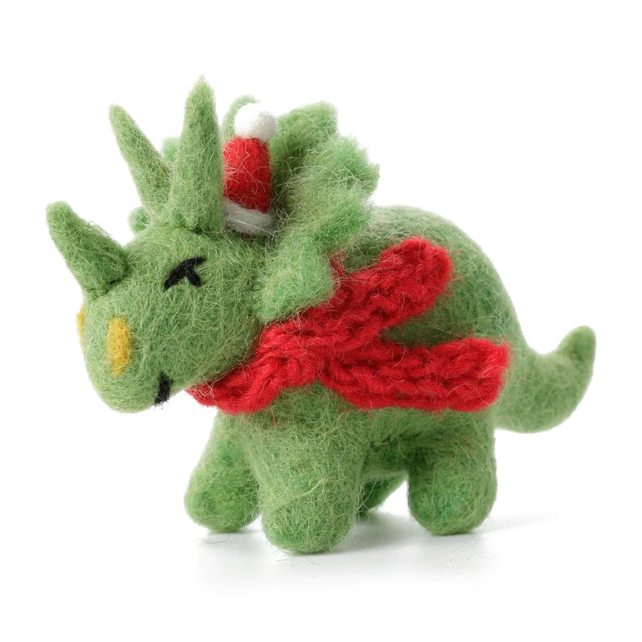 Amica- Triceratops in Hat & Scarf